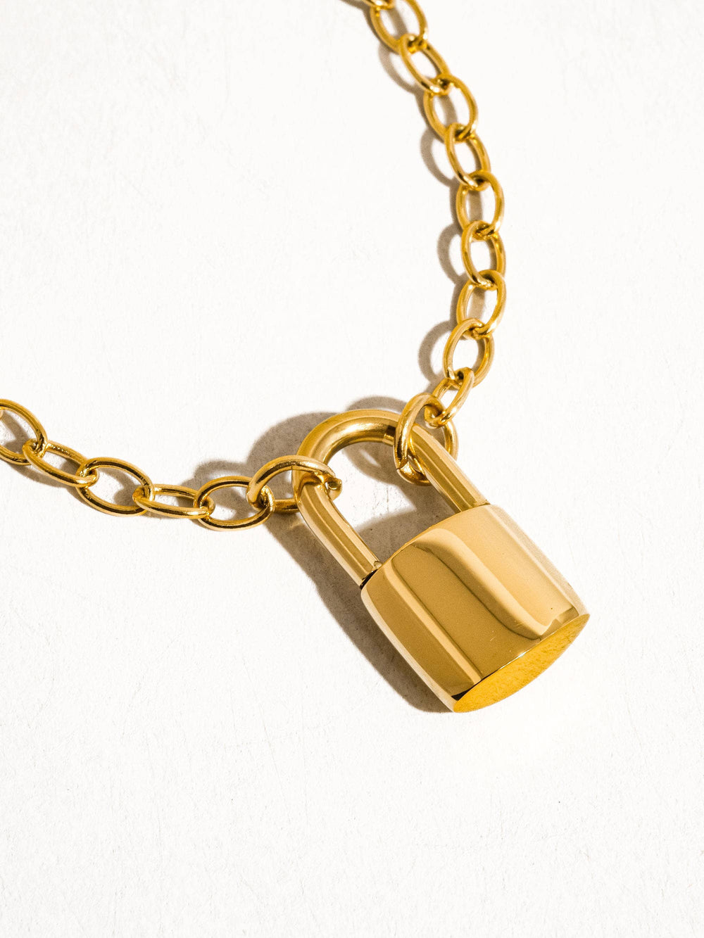 Lucky Lock Chain Necklace