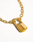 Lucky Lock Chain Necklace