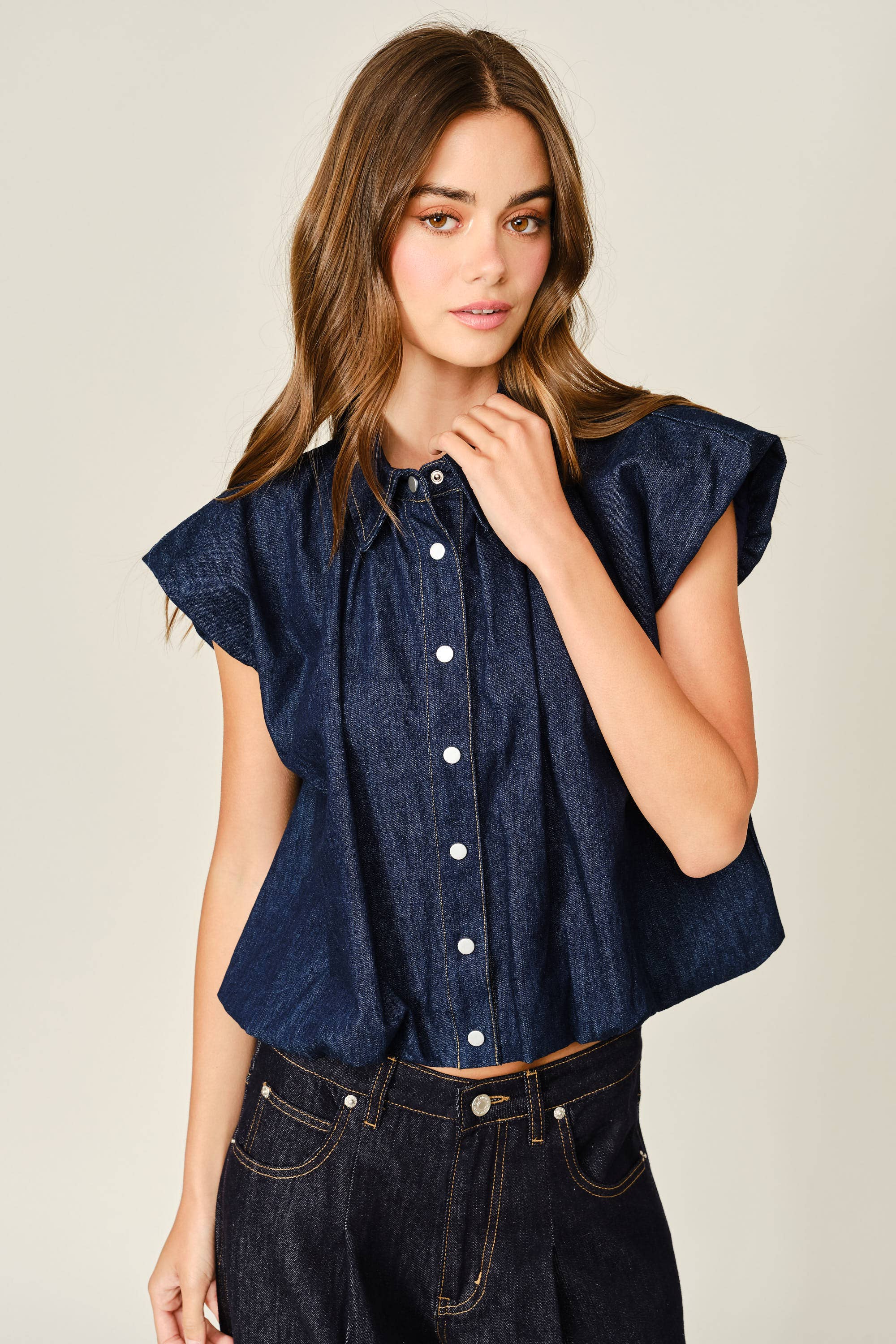 Twilight Denim Top