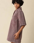 Rosie Washed Collared Mini Dress