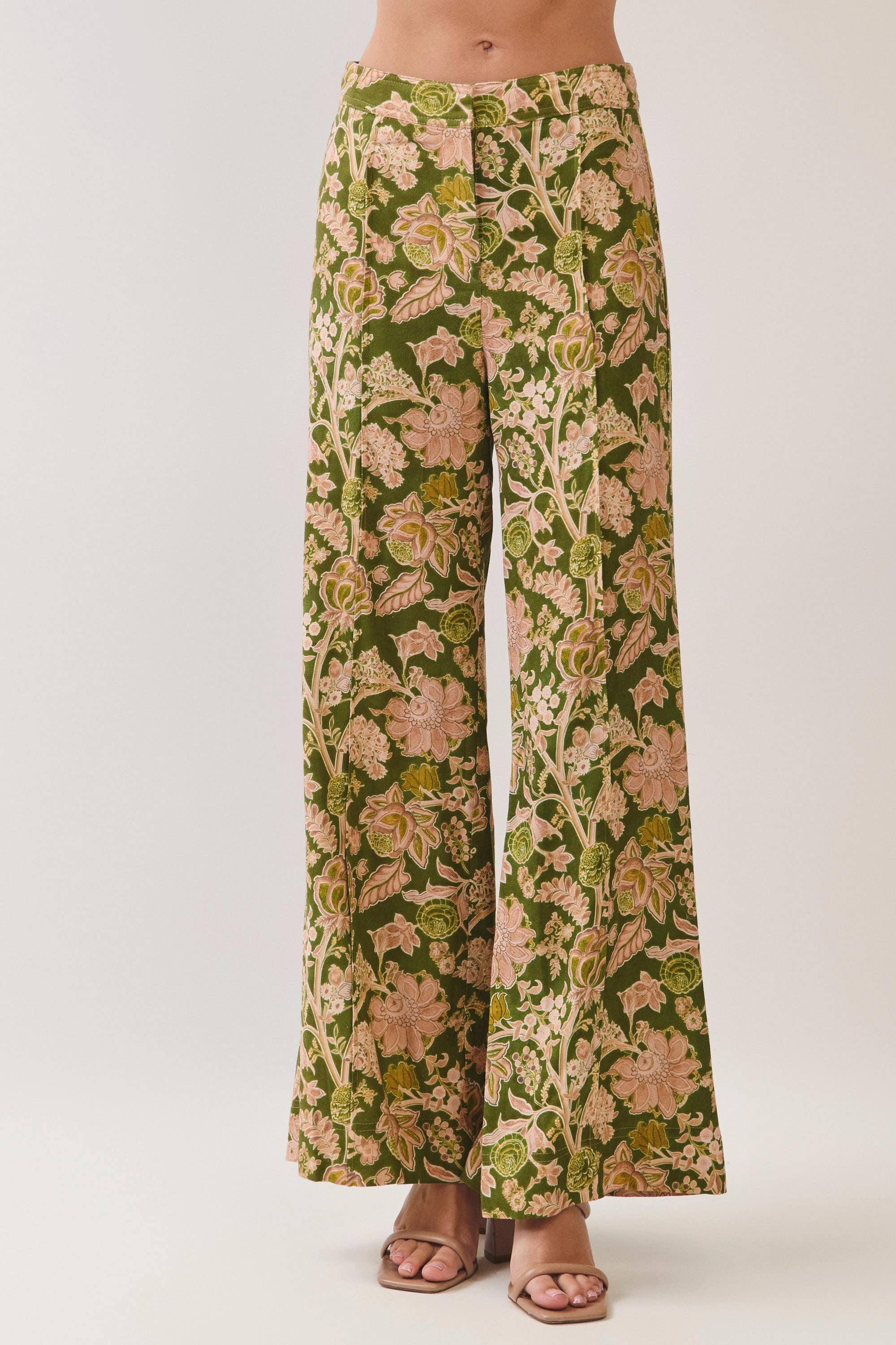 Fern Garden Wide Leg Pants