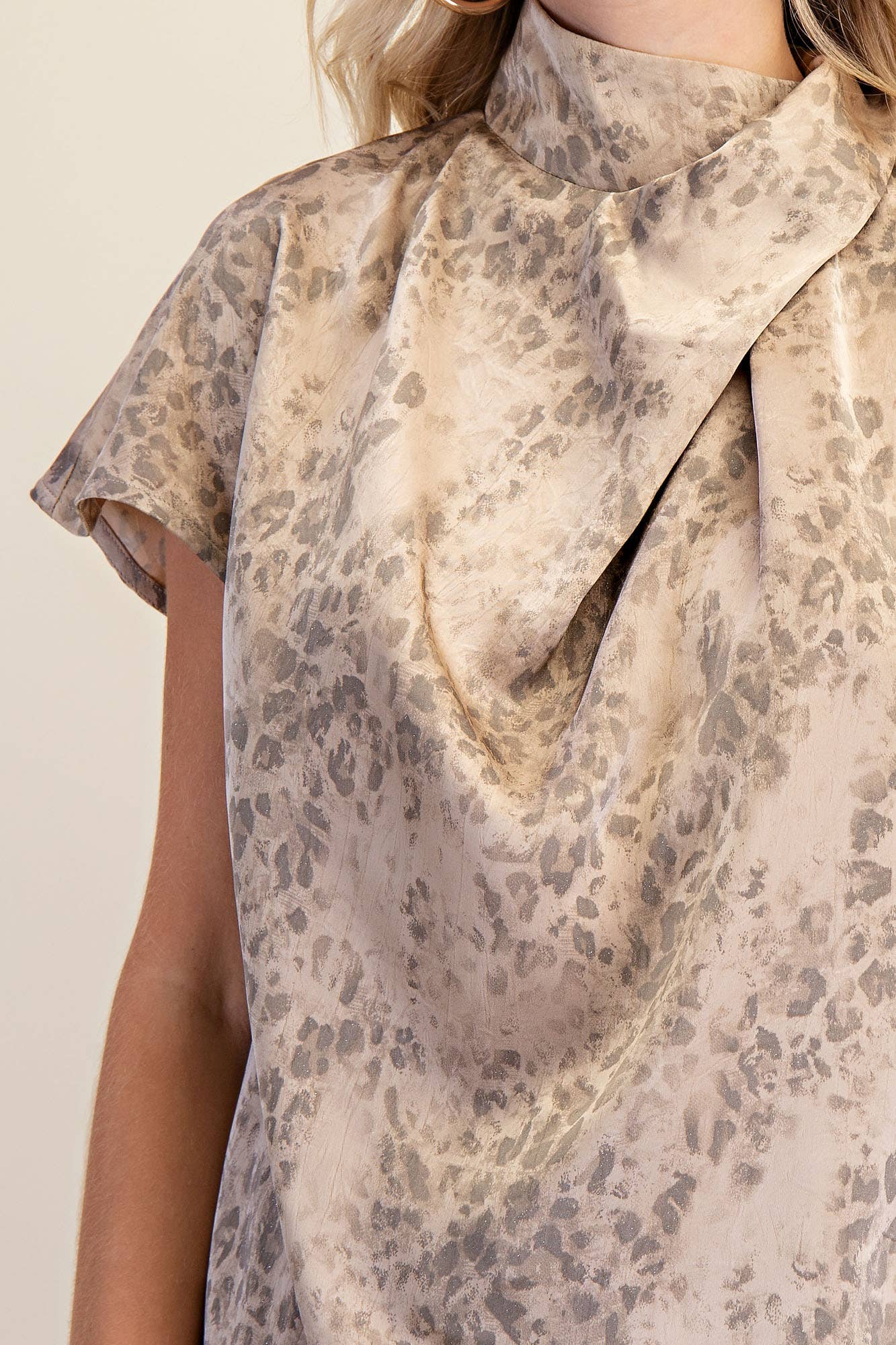 Wild Whisper Draped Top