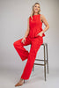 Cocktails And Chit Chat Top-Red