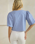 Island Girl Puff Sleeve Top