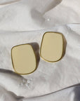 Remy Statement Earrings-Cream