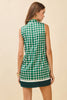 Vintage Geometric Print Mini Dress