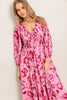 Modern Romance Floral Midi Dress