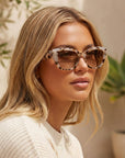 Millie Sunglasses-Gray/Brown