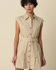 Donna Belted Mini Dress