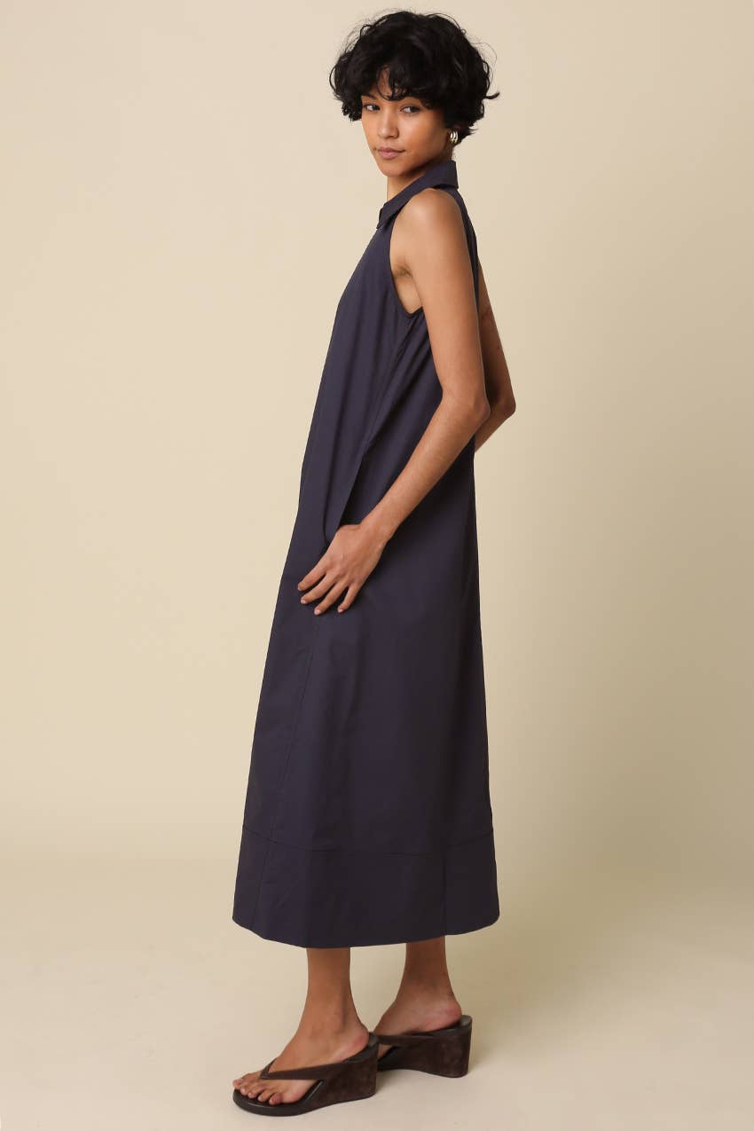 She’s a Ten Midi Dress-Navy