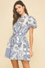 Wild Fields Floral Mini Dress