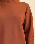 Falling Leaves Sweater-Camel