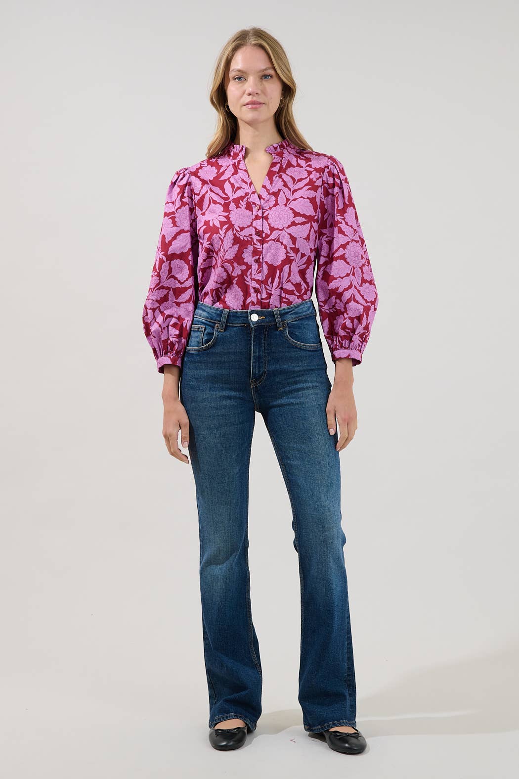 Eunice Floral Top