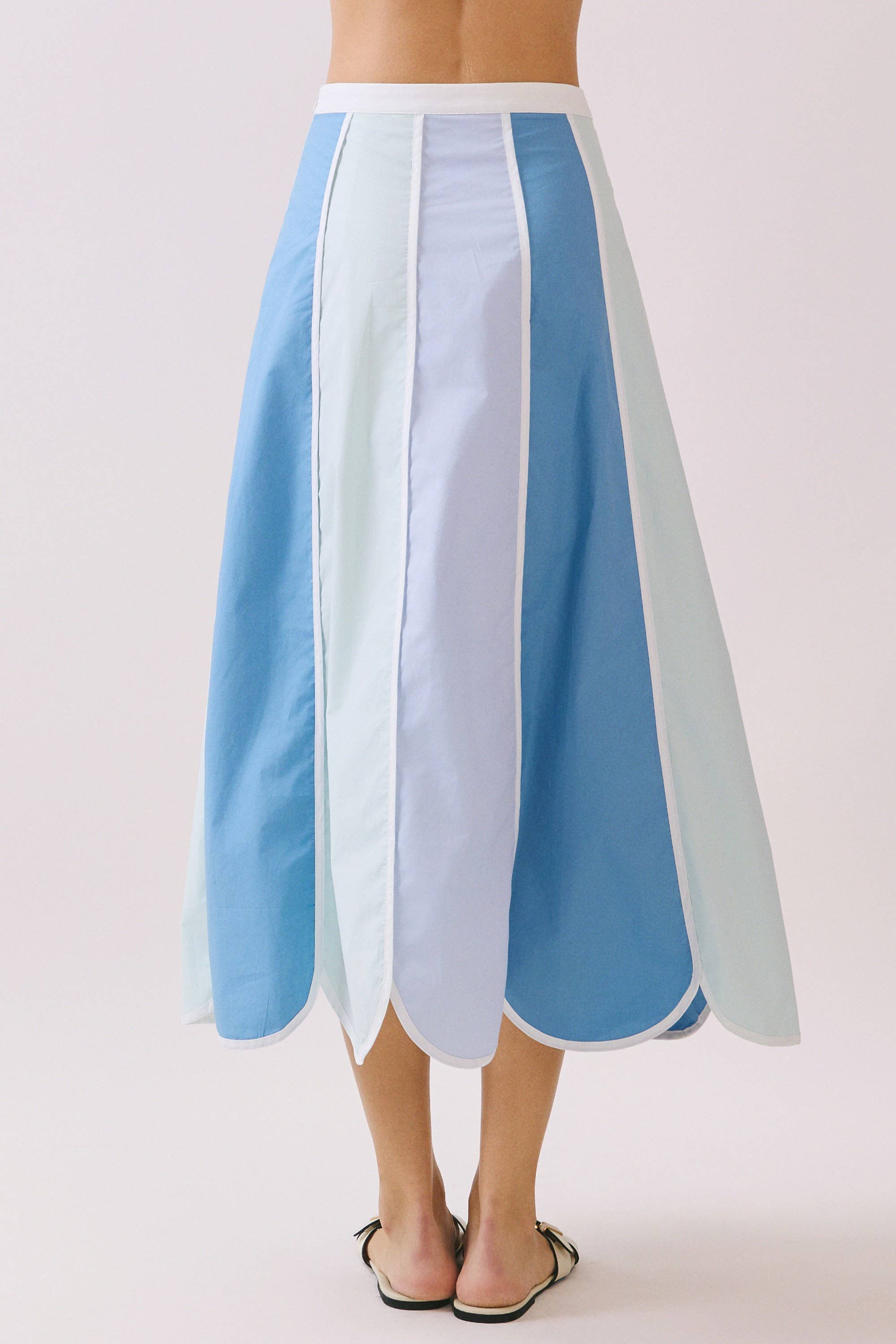 Daydream Palette Midi Skirt