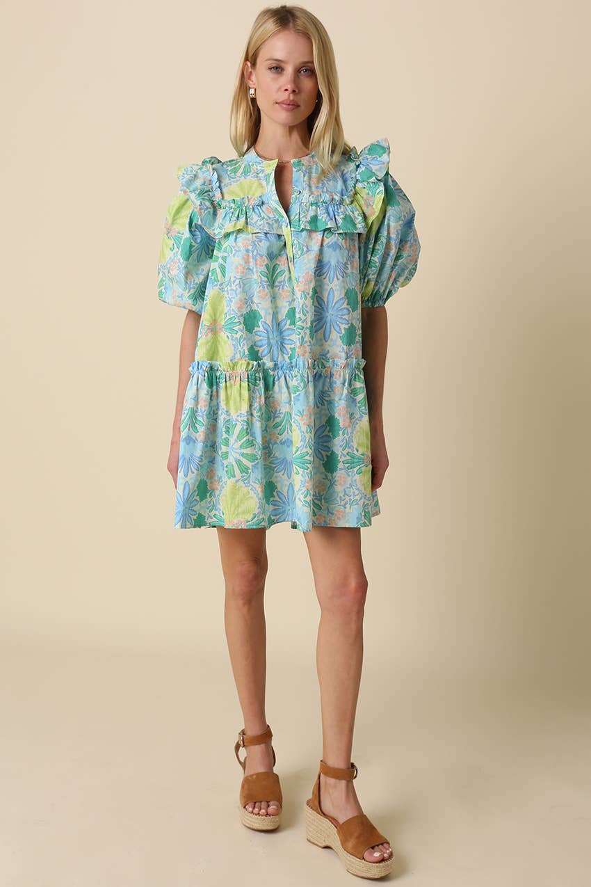 Lilah Floral Mini Dress