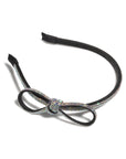 Bow Headband-Black