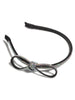 PREORDER: Bow Headband-Silver