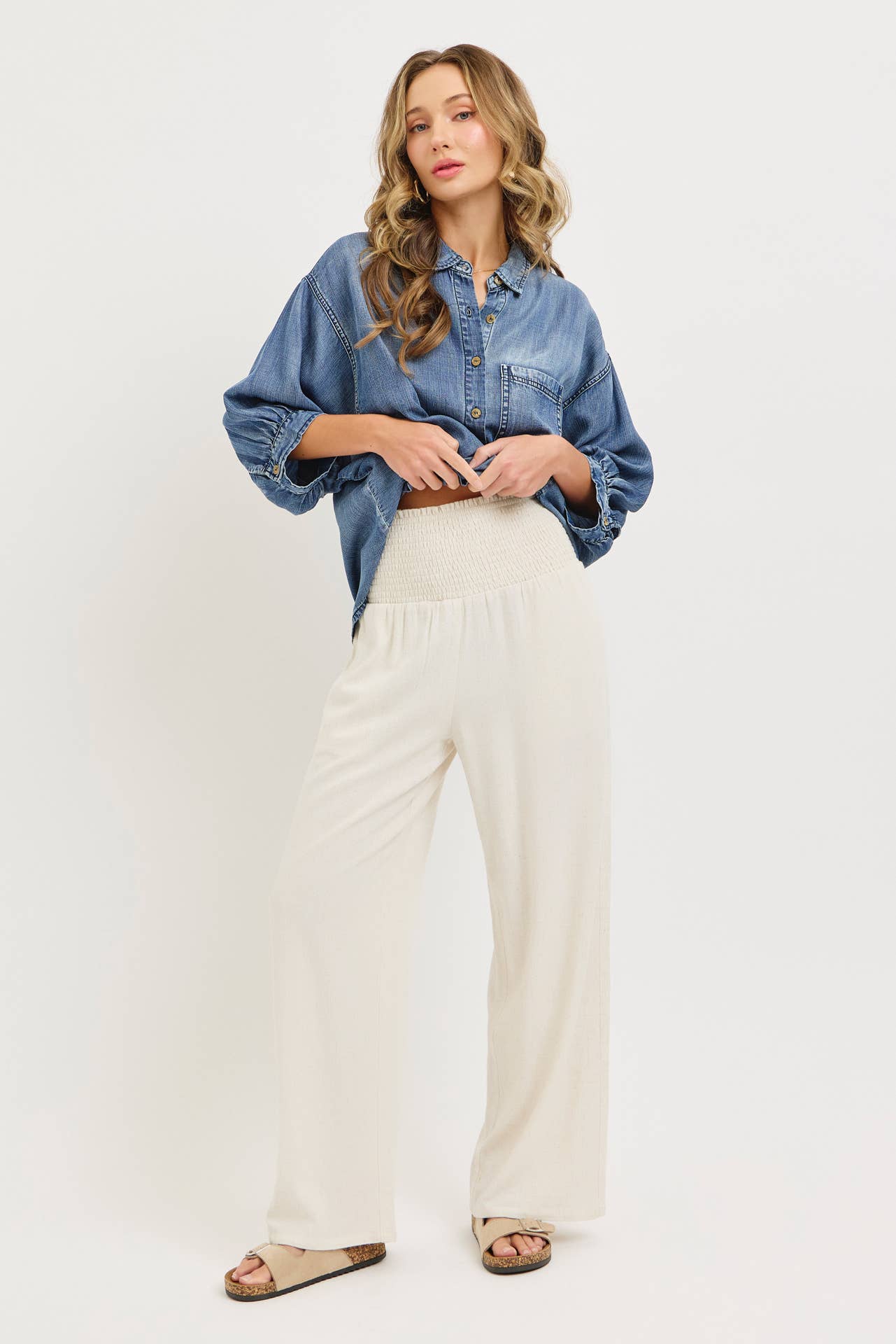 Island Air Wide Leg Pants
