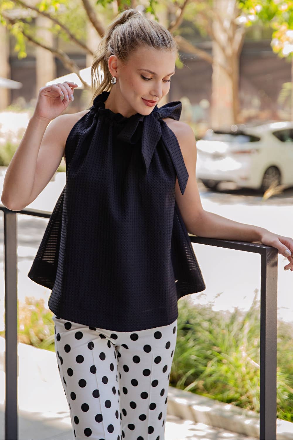 Milan Muse Ruffled Top