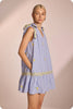 Limoncello Embroidered Mini Dress