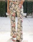 Floral Tale Wide Leg Pants