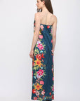 Summer Sorbet Strapless Maxi Dress