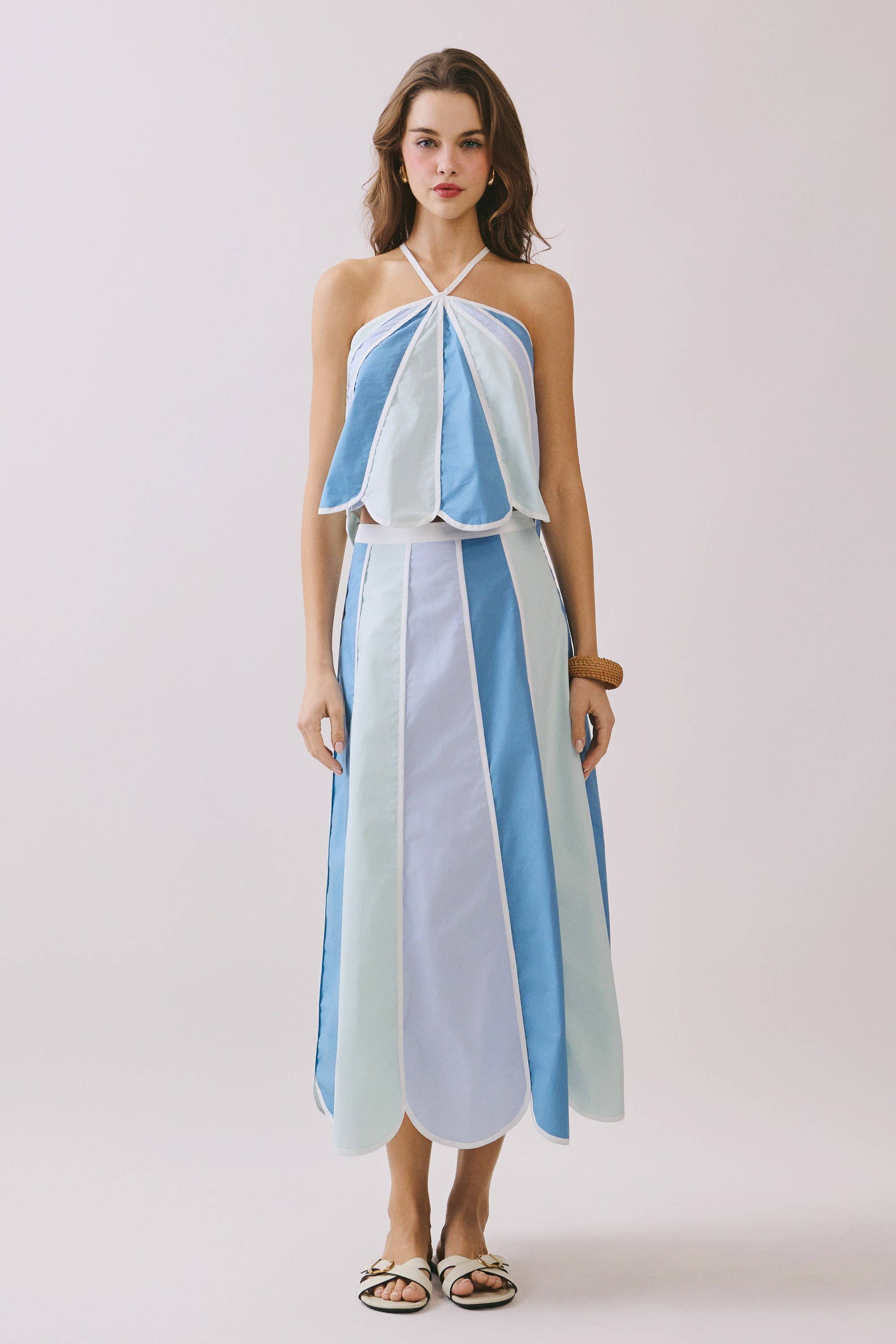 Daydream Palette Midi Skirt