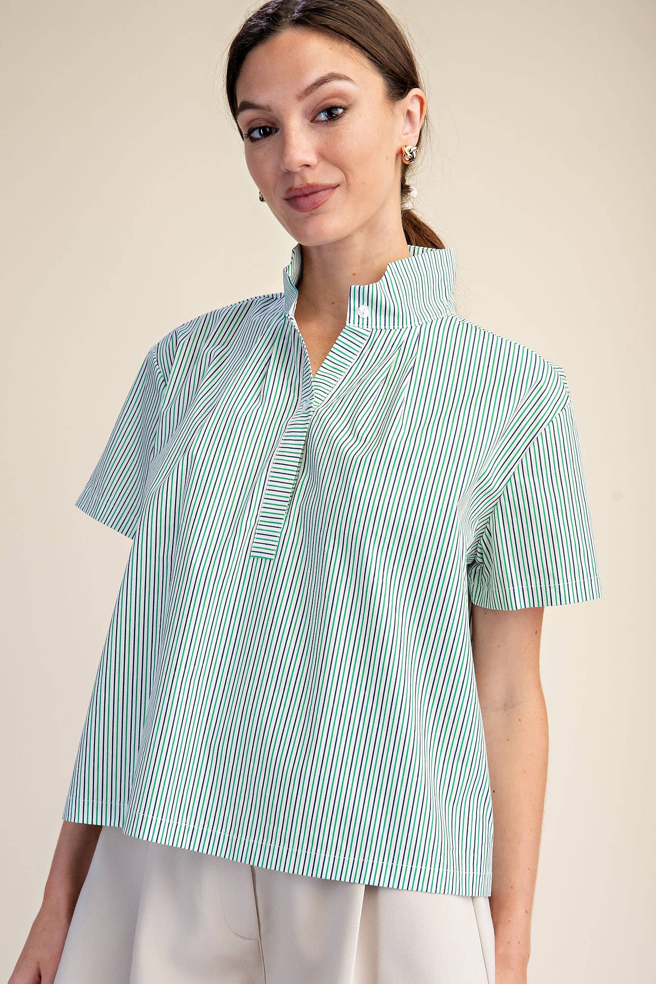 Newport Stripe Top