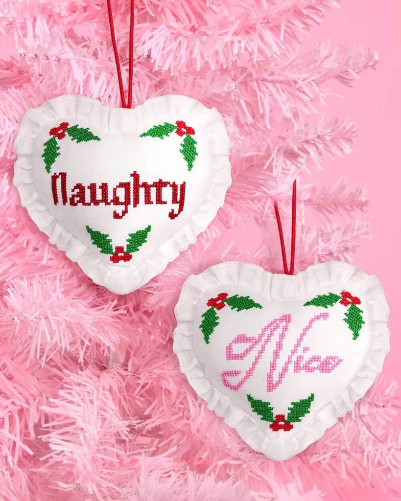 Naughty or Nice Christmas Ornament