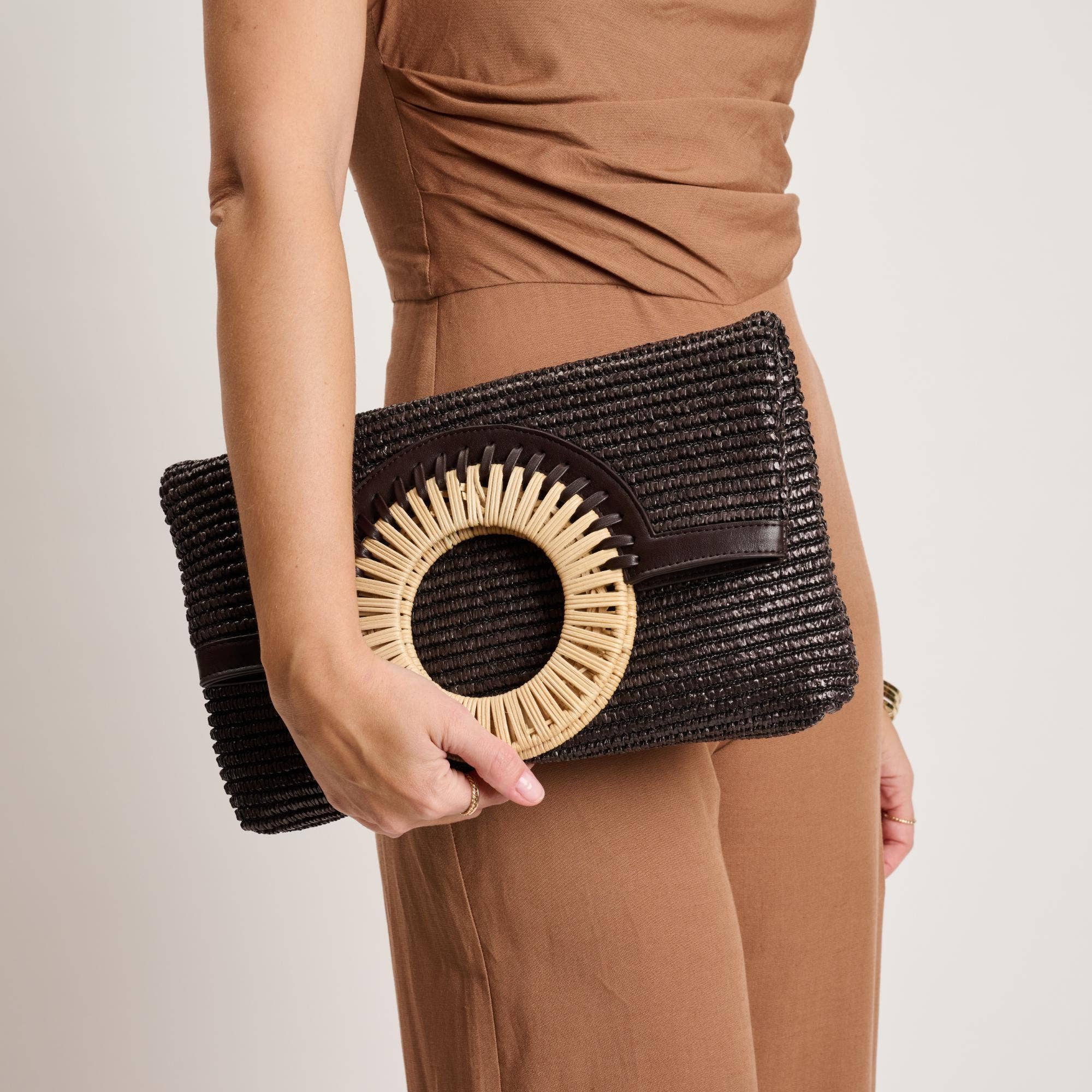 Tessa Clutch-Natural