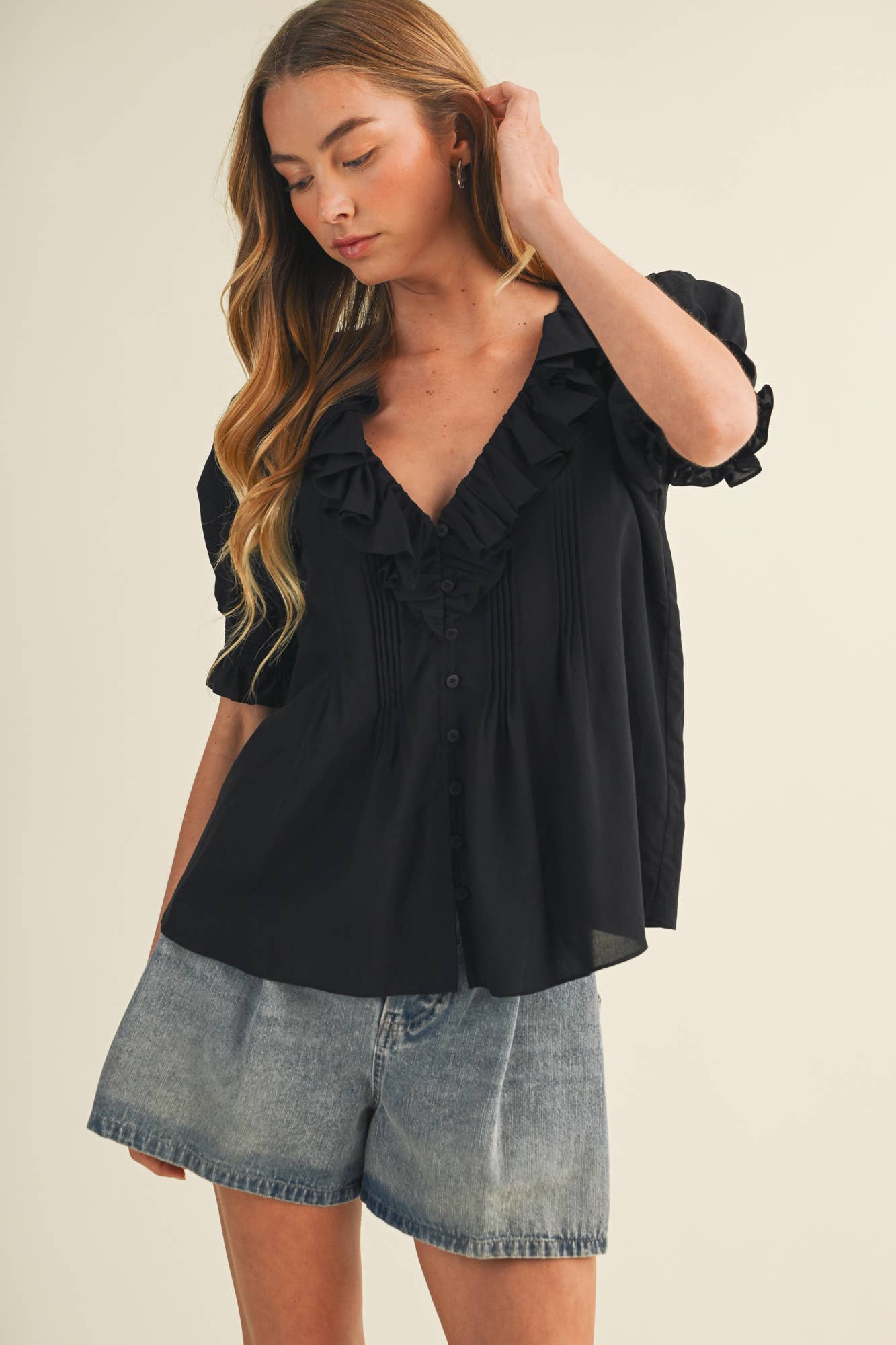 Primrose Poplin Top