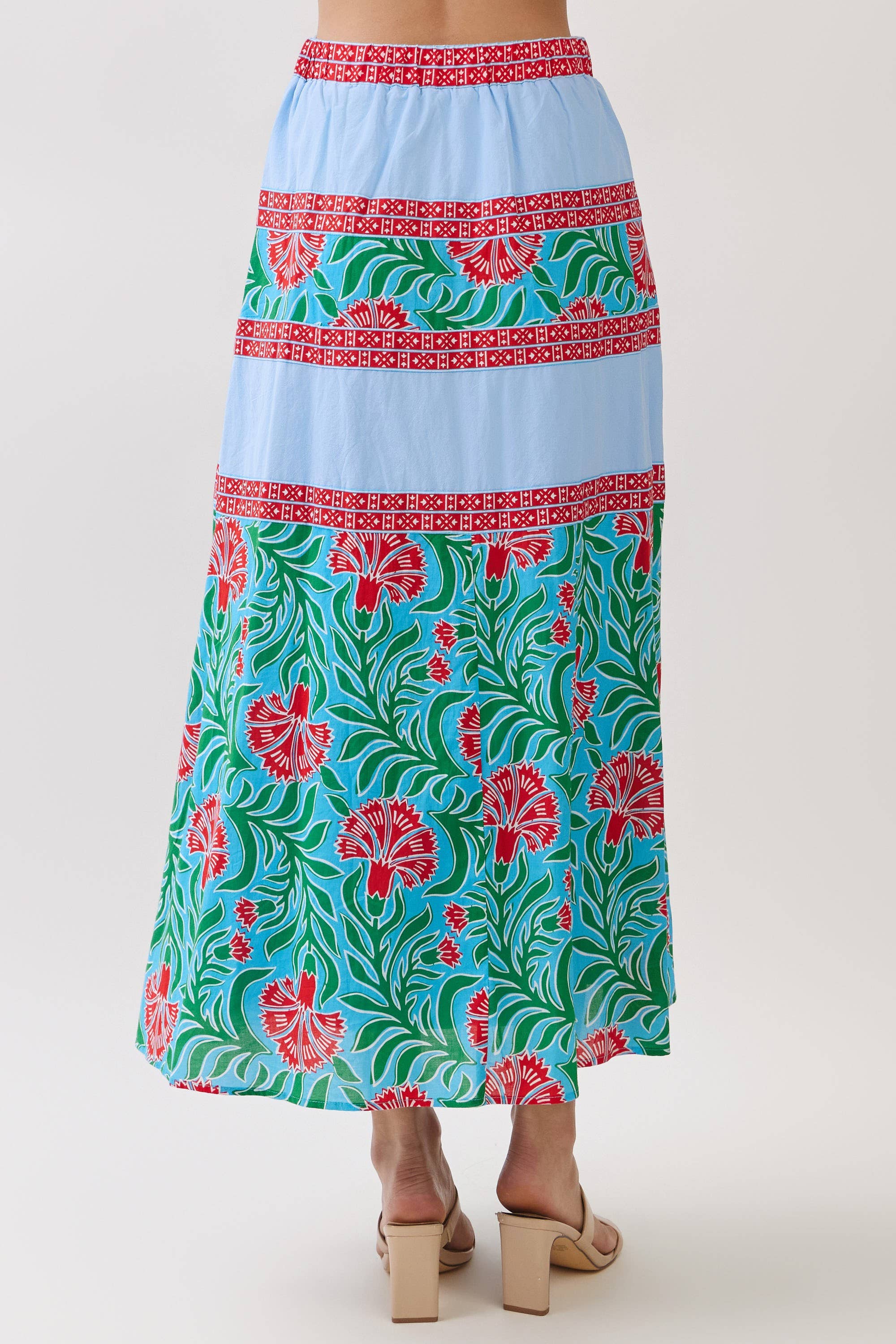 Artisan Mosaic Maxi Skirt