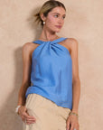 Oceanfront Halter Neck Top