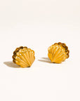 Verina Vintage Shell Earrings
