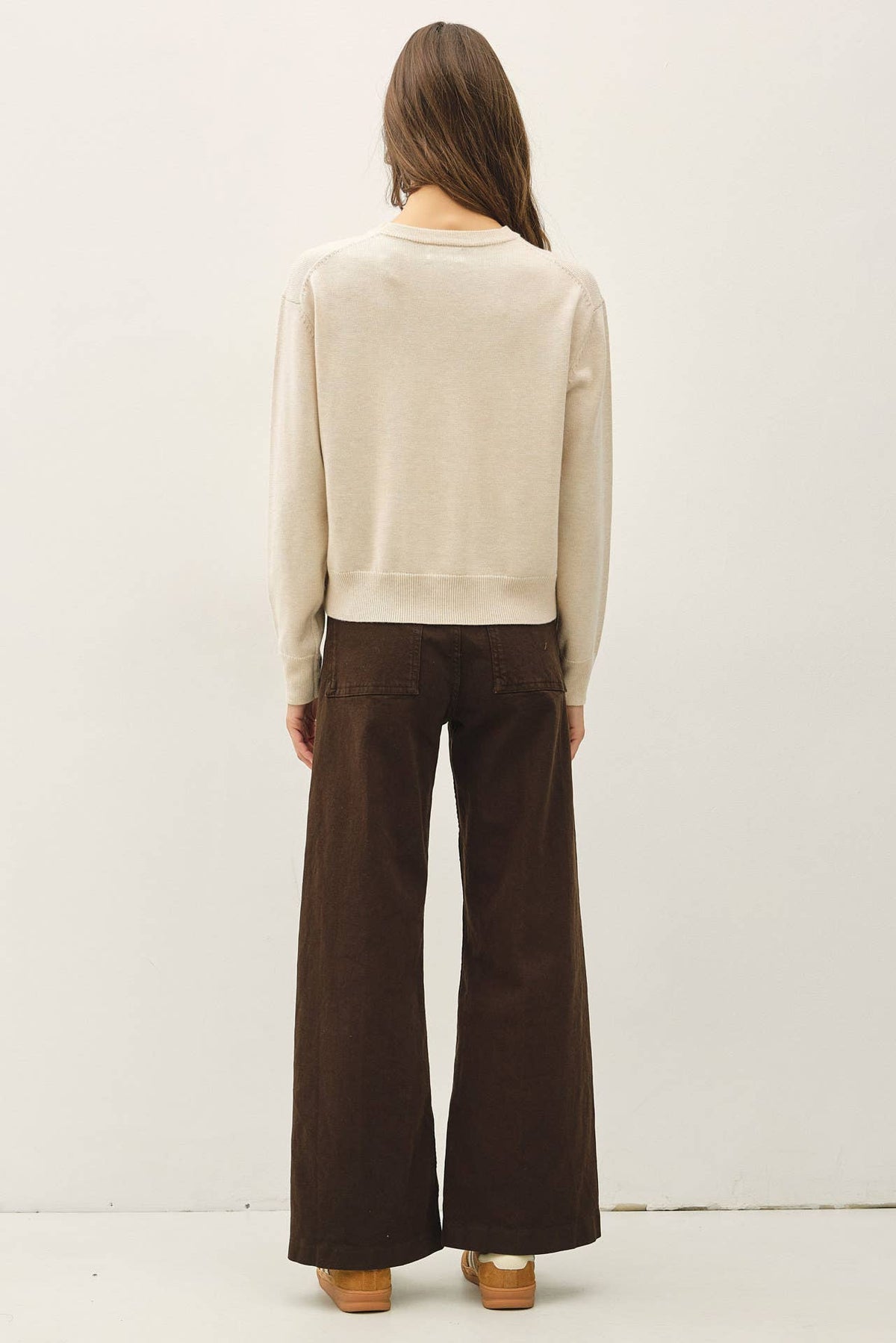 Feel At Ease Sweater-Oatmeal