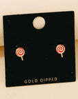 Lollipop Stud Earrings