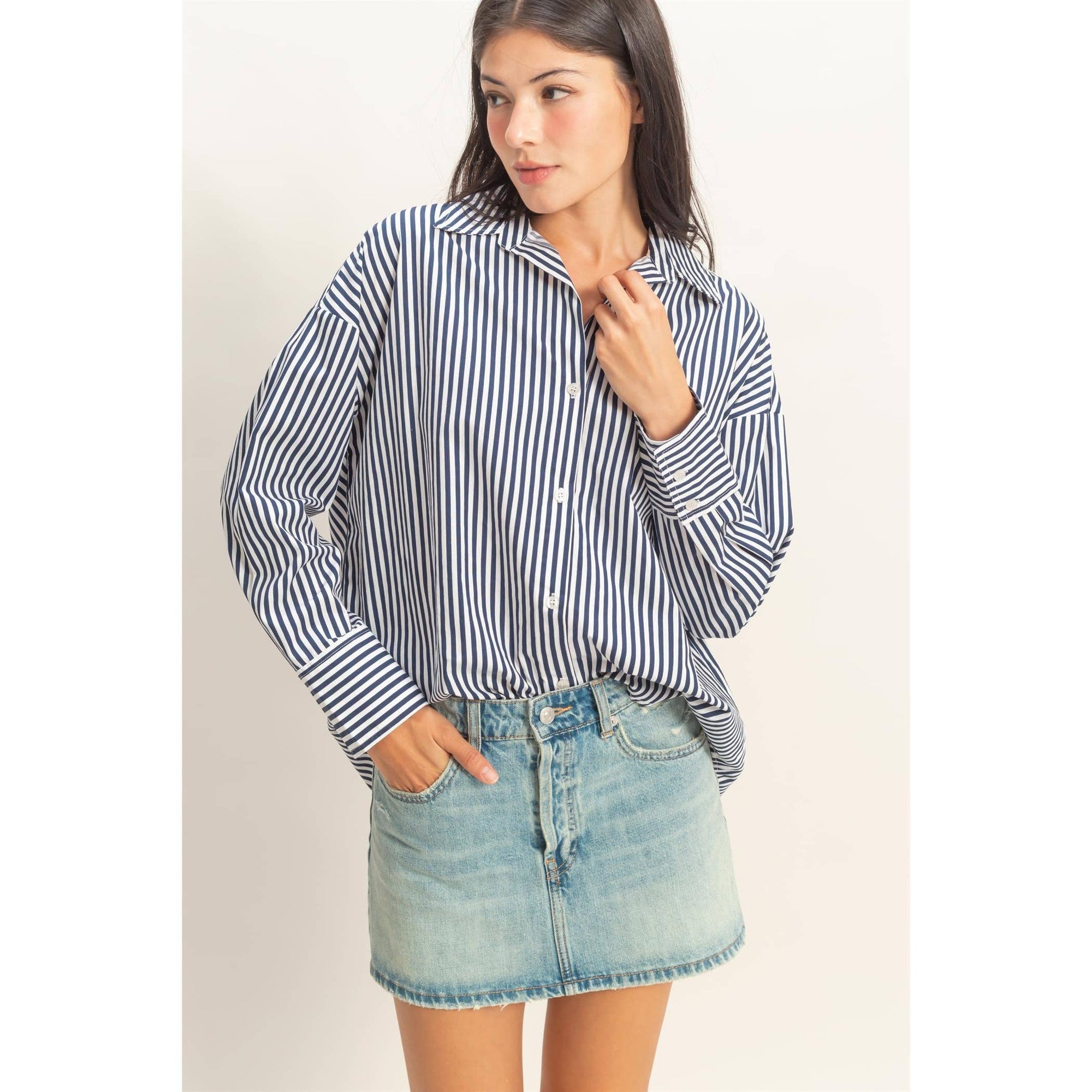 Harper Button-Up Top