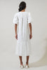 Nova Eyelet Midi Dress