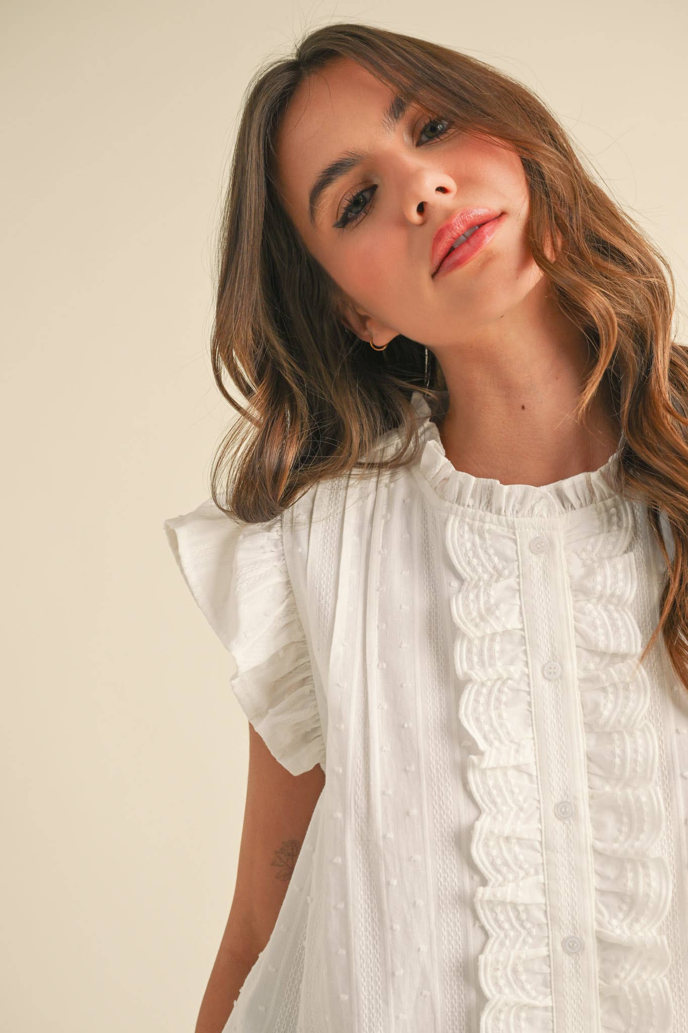 Blissful Wind Button Down Top