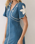 Countryside Belle Denim Midi Dress