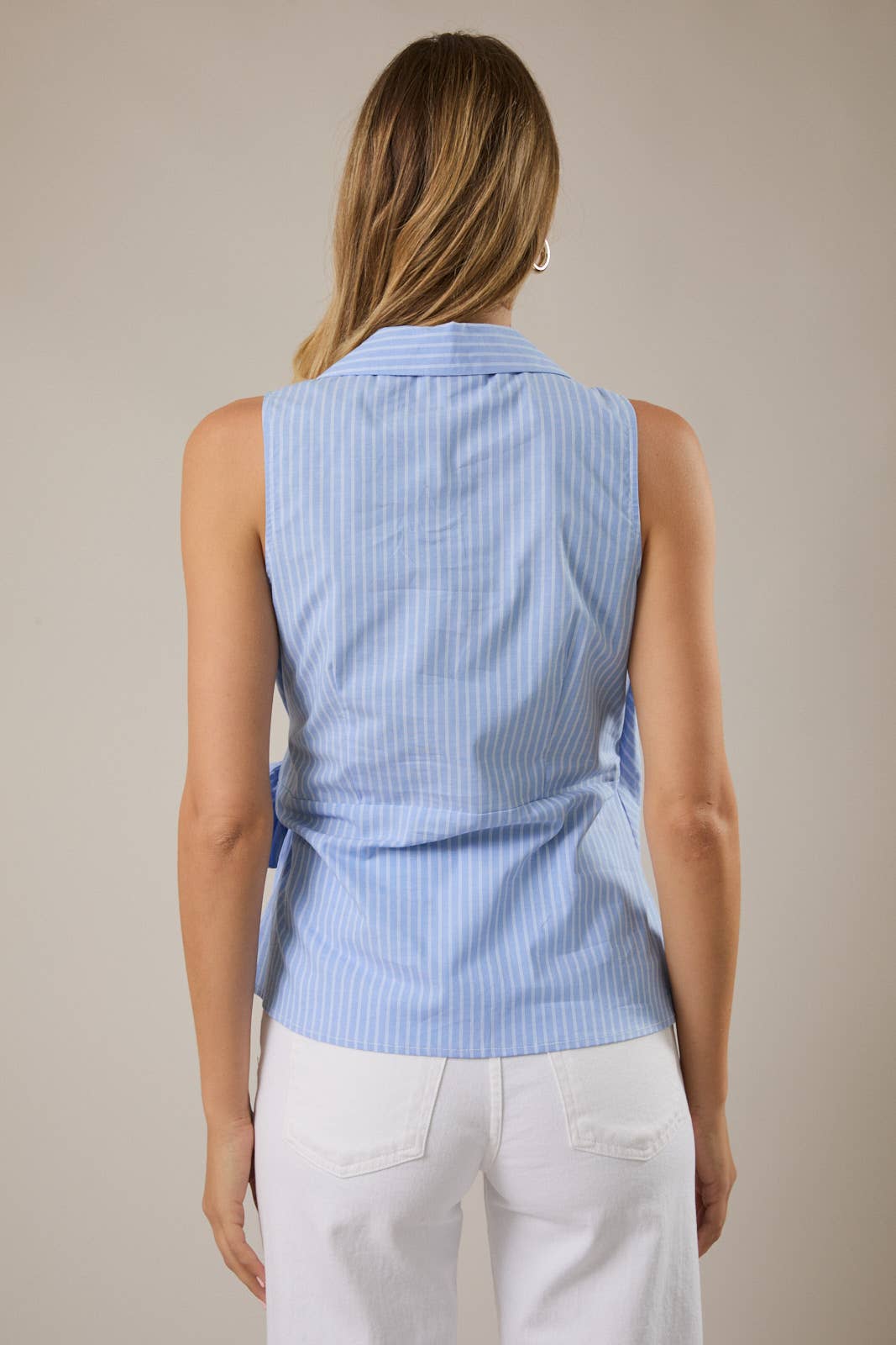 Sunlit Wrap Tie Top