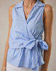 Sunlit Wrap Tie Top