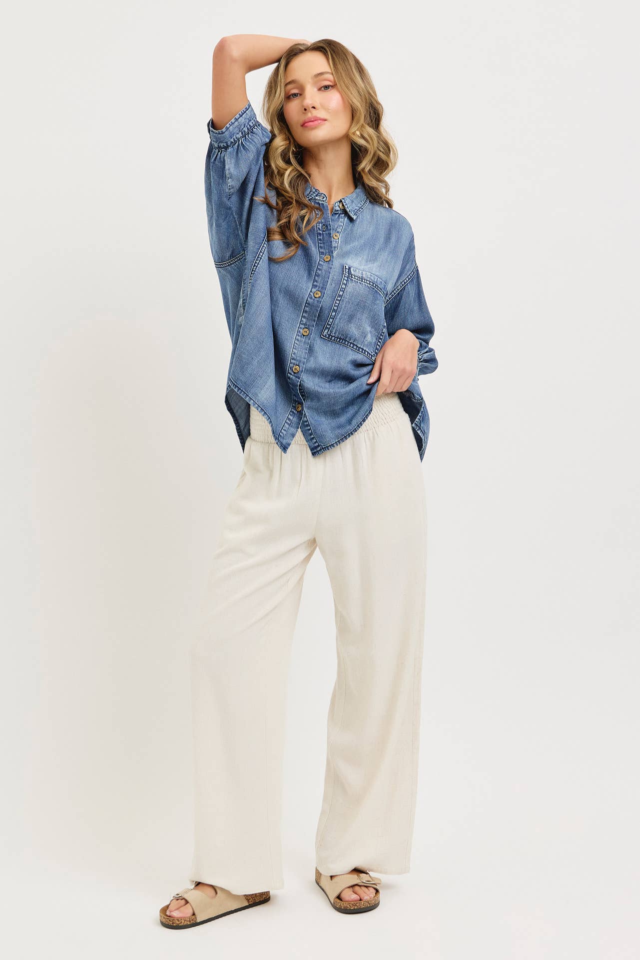 Island Air Wide Leg Pants