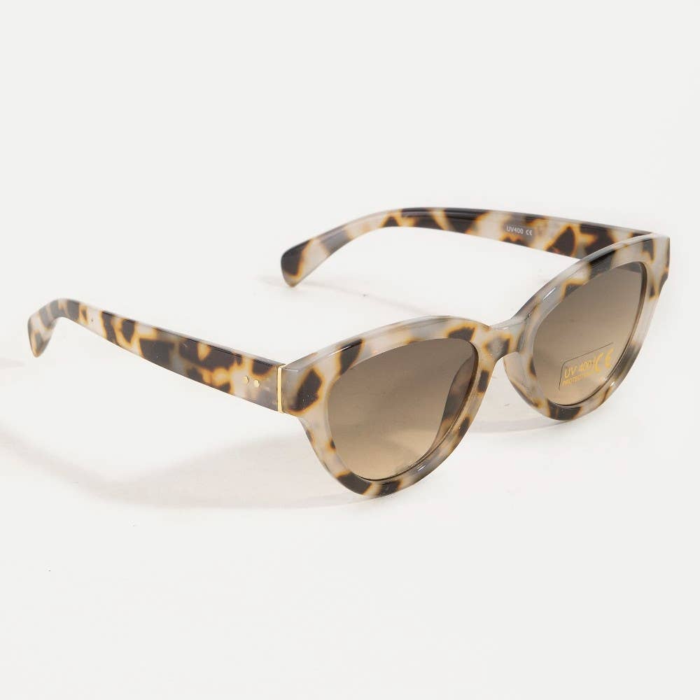Mia Sunglasses-Gray/Brown