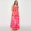 Wild Jungle Print Maxi Dress