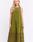Desert Breeze Lace Maxi Dress-Ferngully
