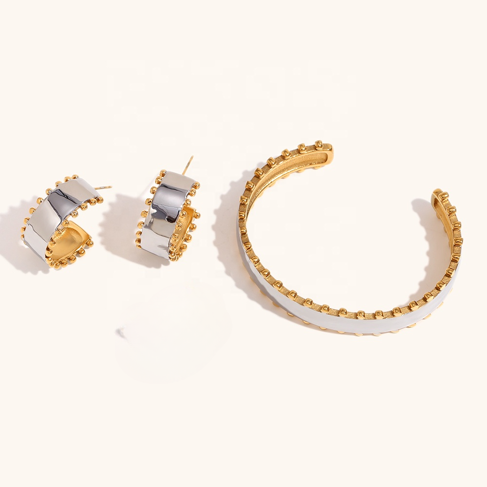 Cleo Duo Hoop Earrings