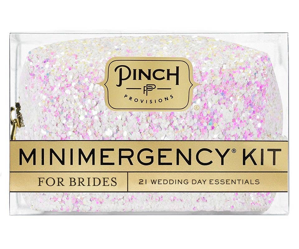 Bridal Minimergency Kit- White Iridescent