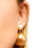 Pearl and Gold Drop Earring