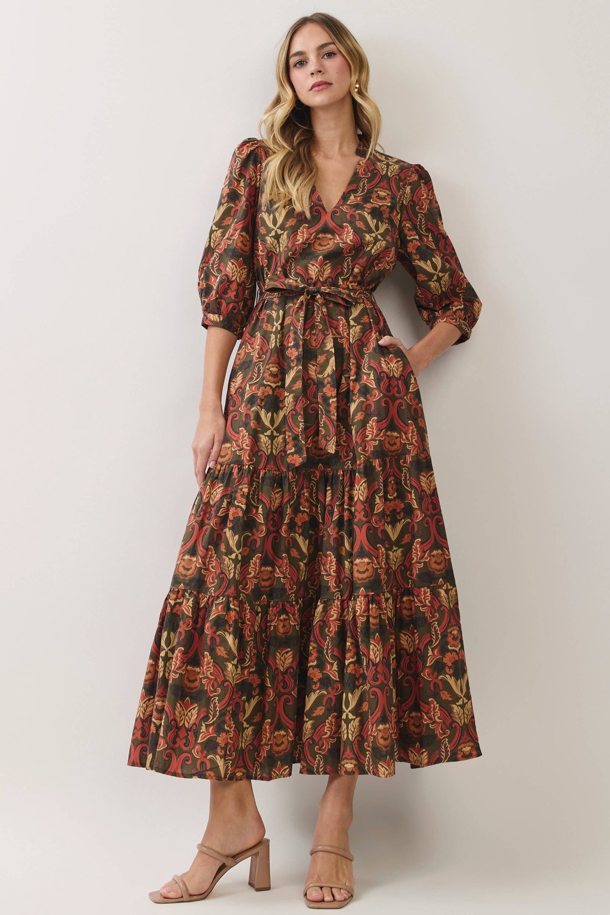 Paisley Gypsy Maxi Dress